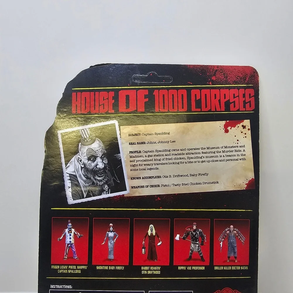 House of 1000 Corpses Captain Spaulding Action Figure Trick or Treat Studios